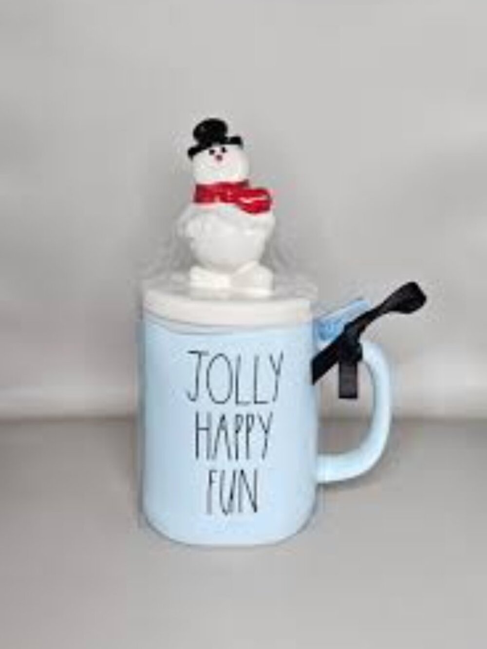 NWT Rae Dunn JOLLY HAPPY FUN Mug